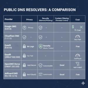 Best DNS servers for speed and security