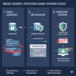 DNSSEC protecting DNS records from tampering