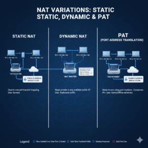 Different types of NAT explained