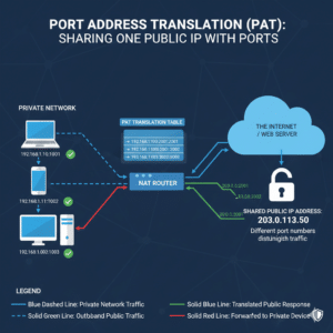 Port Address Translation PAT example